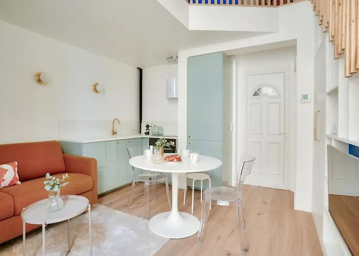 Temps Suspendu - Sublime Duplex Avec Mezzanine Pour 4 * פריז